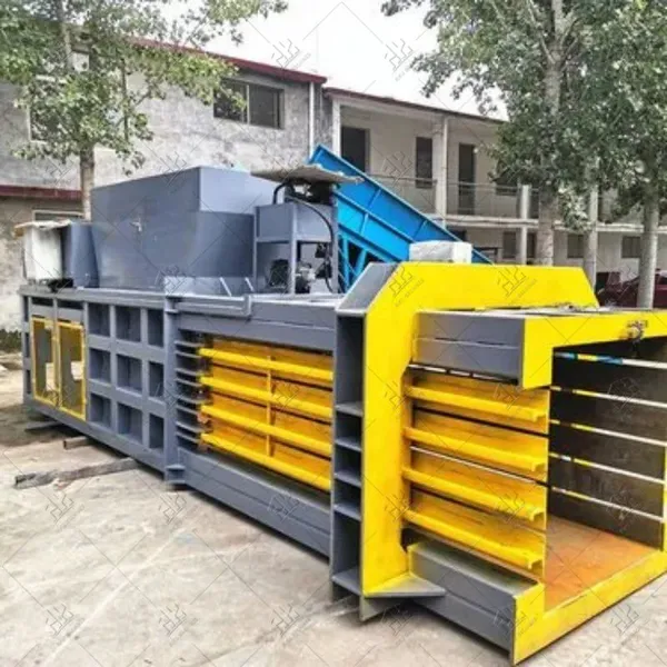 120T 160T 200T Hydraulic Horizontal Baler Cartoon Box Paper Waste Clothes Balers photo-4