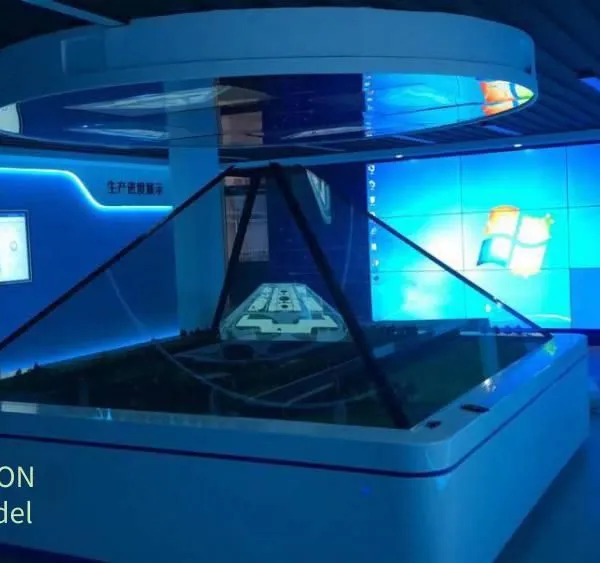 Custom-made Holographic Projection Sand Table Models, Custom-made Multimedia Sand Table Models, Sand Table Model Production in Henan photo-2