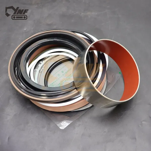 Arm Cylinder Seal Kit With DU Bush for Hitachi ZX330-1 | Hydraulic Arm Cylinder Repair Kit YNF16839 4640118 photo-4