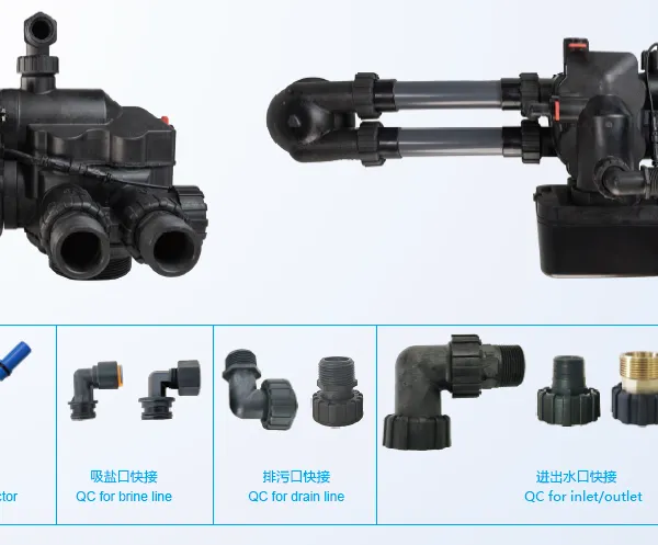 Constant Water Supply Duplex One Service One Back up Softener Control Valve photo-3