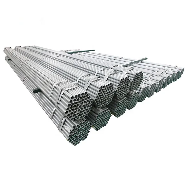 Q235 Hot Dip Galvanized Round Steel Pipe and Other Scaffolding Pipe Steel Black Free Cutting Erw Pipe Hot Rolled GB 10 - 1219 Mm photo-2