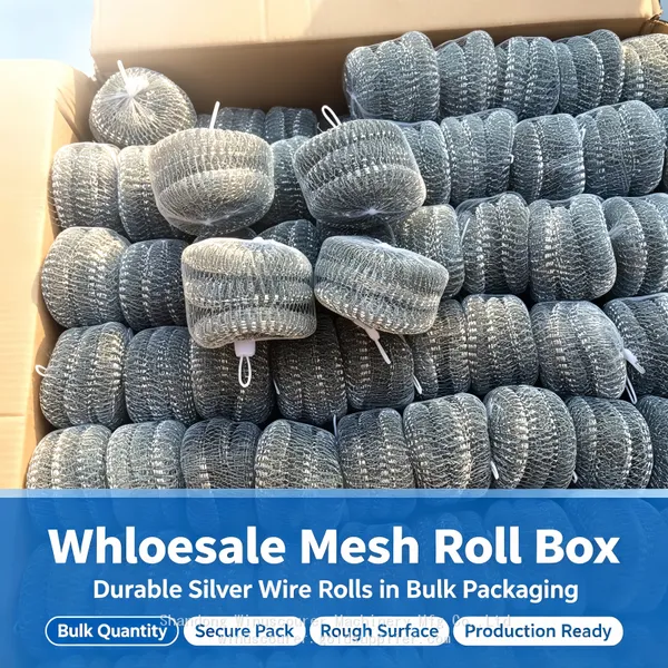 Cheap Price Galvanized Wire Cleaning Ball Reusable Abrasive Metal Scrubber for Pots, Grills & Ovens Wholesale photo-3