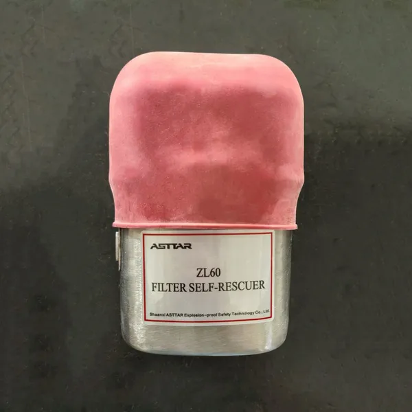 ZL60 Filter Self Rescuer Lightweight Coal Mine Use Personal Breathing Protection Device