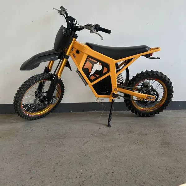 Off-road Electric Motorcycle 72V High-power High-speed Off-road Electric Motorcycle Two-wheeled Lithium Battery Stunt Racing