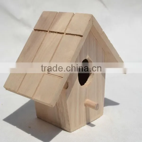 Wooden Bird Houses for Kids,wooden Toys,decorative Birds Wooden
