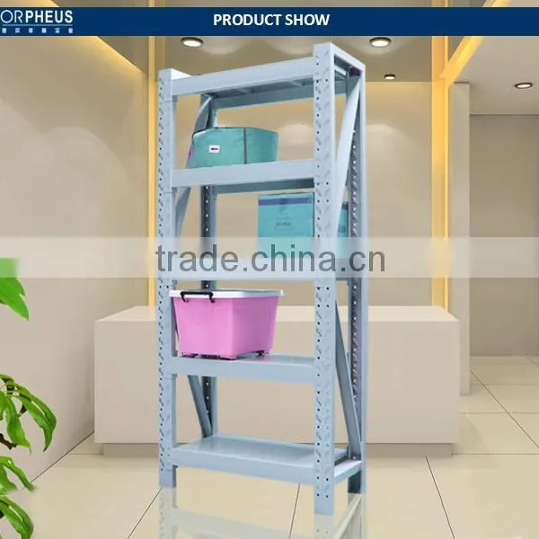Easy Assembly Archive Steel Storage Shelving 5 MDF Stockroom Shelf photo-2