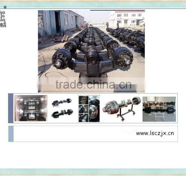 truck semi trailer axle German type