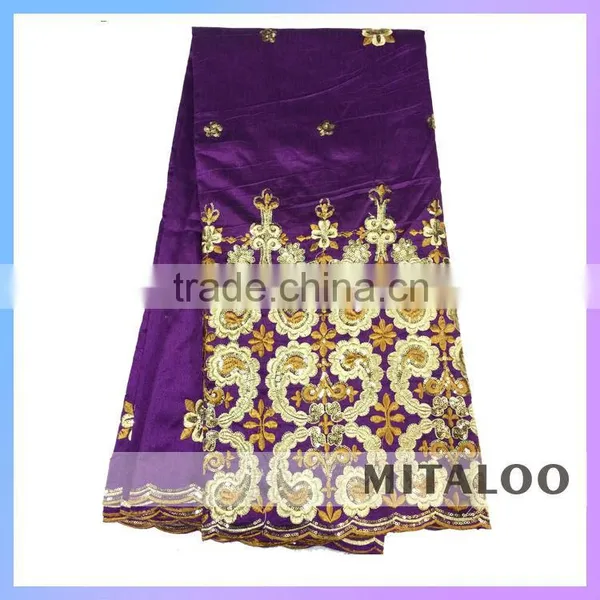 Mitaloo MGP0035 Fashionable George L:ace Fabric Fantastic Design George Lace For Party photo-6