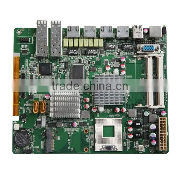 Embedded Linux Motherboard ,GM45-6LAN(B),support Maximum Intel Quad-core Processors