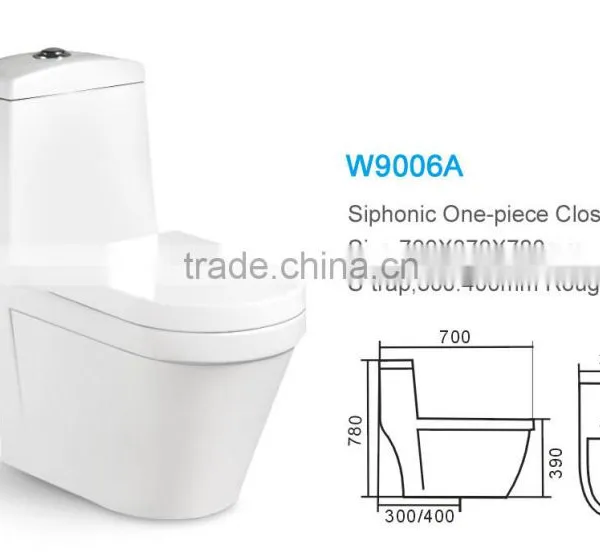 W9006 High Quality and Cheap Bathroom Accessory Toilet Bowl photo-5
