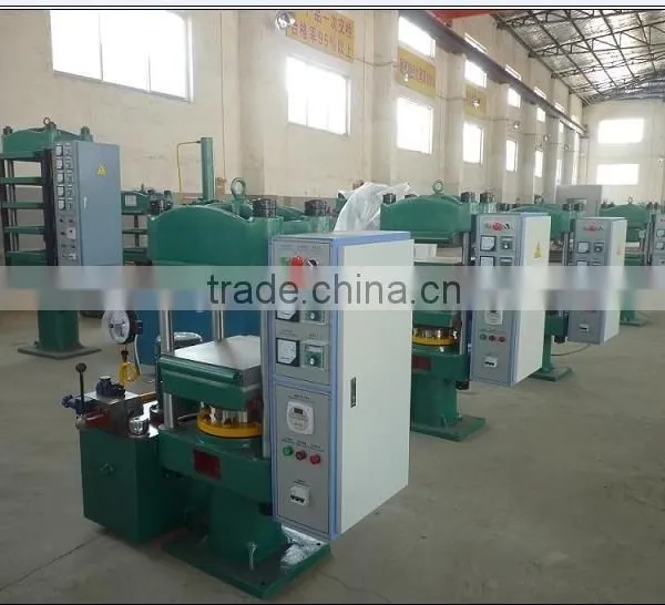 Two Column Type Four Layers Rubber Floor Tile Making Machine photo-4