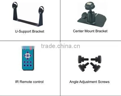 2016 Cheap Price 7inch 120m 2.4G Digital Wireless Reversing Truck Survailance Camera System With IR and Audio photo-5