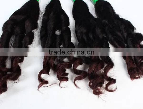 OEM Factory SPRIAL CURL 33 Body Wave Remi Brazilian Hair Weave photo-2