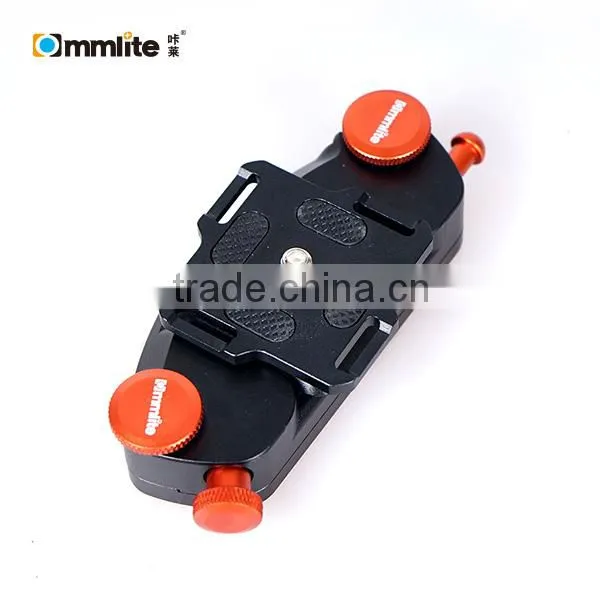 Commlite Aluminum CNC Metal Multi-functional Non-shaking and Stable Hanging Quick-Release Waist Belt Buckle Holster photo-2