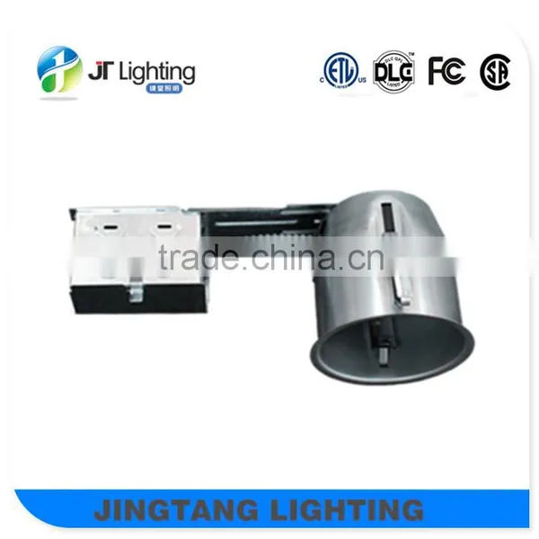 Iron material pot light with connecting bracket fit for led trim etl listed