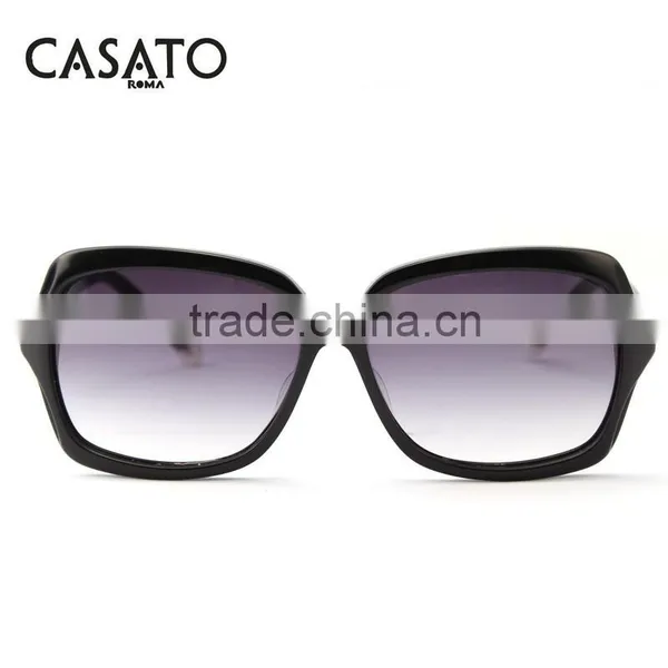 CASATO Oversized UV Polarized Acetate Sunglasses For Women photo-2