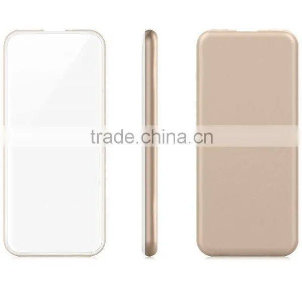 AWC840 Newly 5000mah Usb Mobile Phone Charger 2.5 D Glass and Titanium Alloy 5v 2a Charger Fast Usb Charger for Iphone 6 photo-2