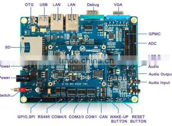 Premium Developing Board AM335X Board MCU Development Board