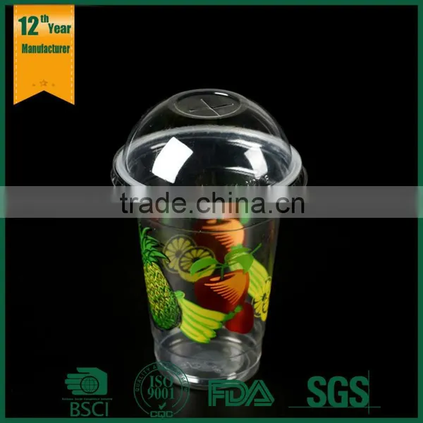 Disposable Pet Cup,coffee Cup,plastic Pet Free Lemon Cup