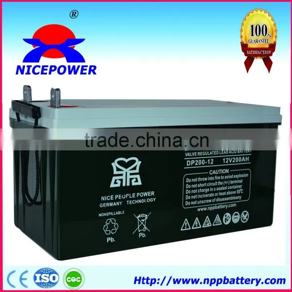 Batteries 200 Amp Solar Battery 100% Capacity AGM Battery photo-2