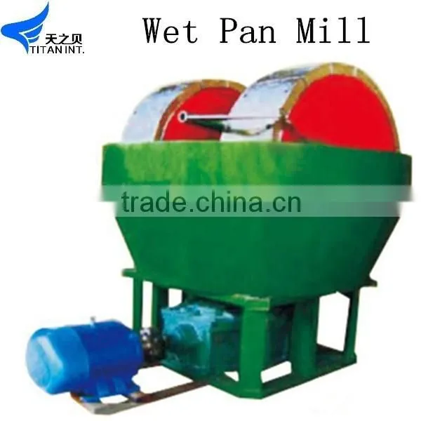 Wet Pan Mill for Gold Mine