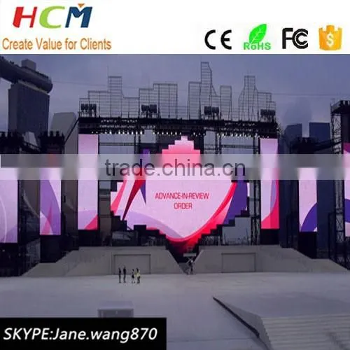 LED Stage Background Rental Lightweight P5 P6 Outdoor Led Display Big Screen Quality Choice