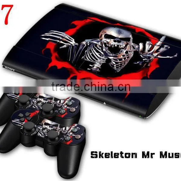 Factory Supply! Cheap Skin Sticker for Ps3 Slim 4000 Wholesale! New Arrival ! Low MOQ ! photo-2