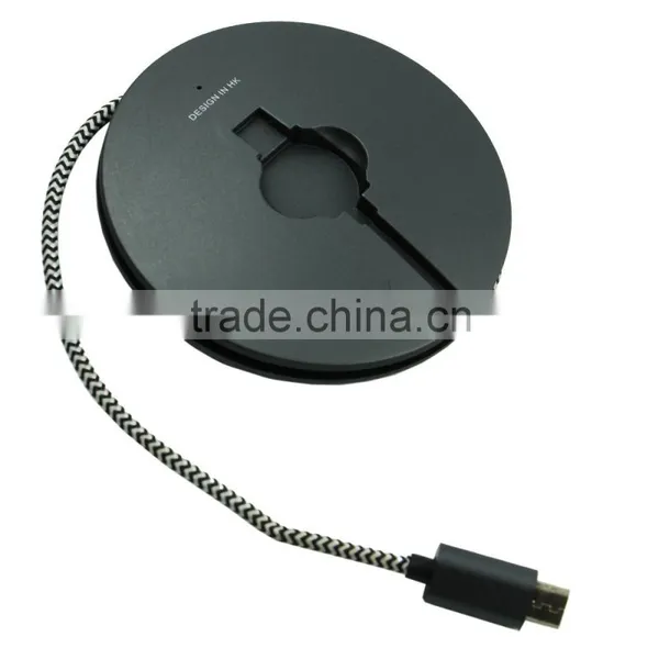 Round Jump Starter 700mAh Power Bank Charger photo-3