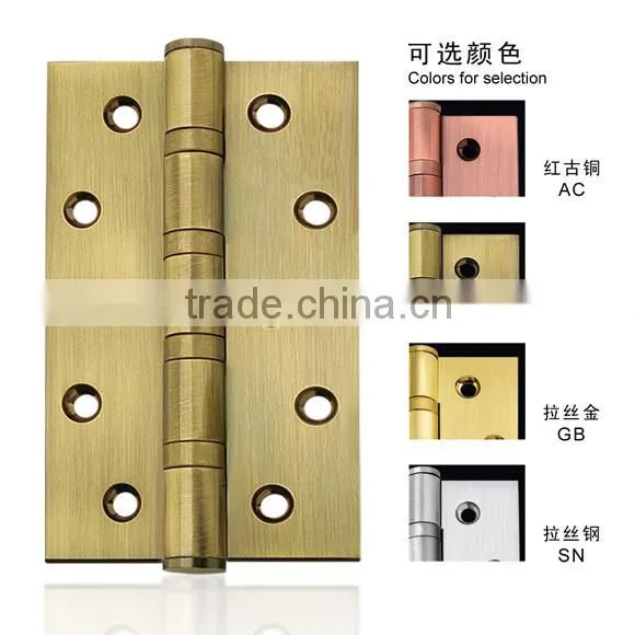 New One Brassed Wooden Door Hinge photo-3
