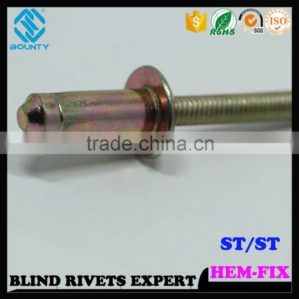 HIGH QUALITY HOT SELLING FACTORY HIGH SHEAR STRENGTH HEM-LOCK POP RIVETS FOR WAREHOUSE RACKING photo-5