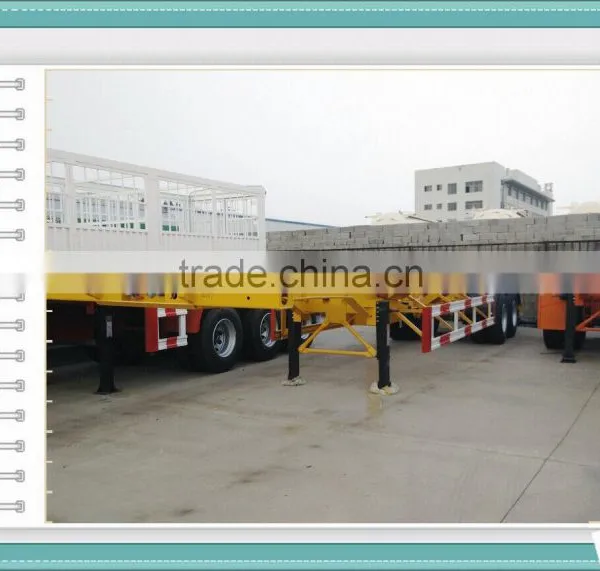 Time Go 3axles 40ft Flatbed Semi-trailer photo-2