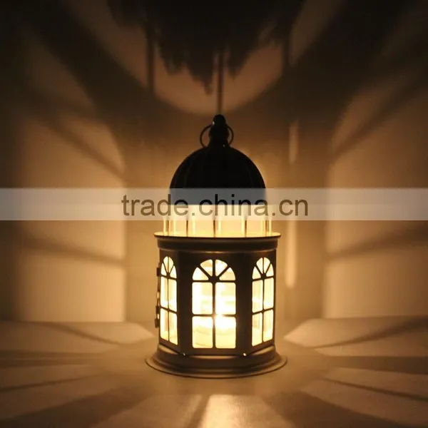 Indoor - Outdoor Garden Decorative Classic Metal Lantern Candy Could Be Hid In photo-2