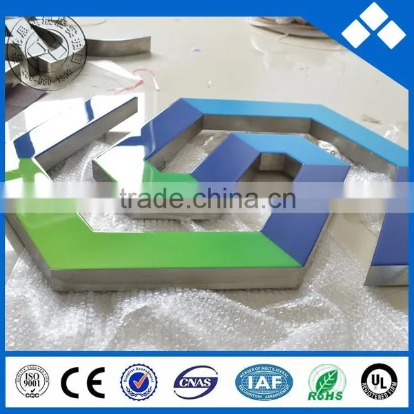2015 Waterproof Large Hot Sales Used Outdoor Illuminated Signage Acrylic Led Sign photo-3