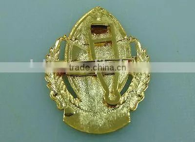 Best Selling Low Cost Military Badge Cheap Custom Military Hat Badge photo-3