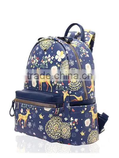 Customized Korean Style Backpack With Computer Layer for Younger photo-2