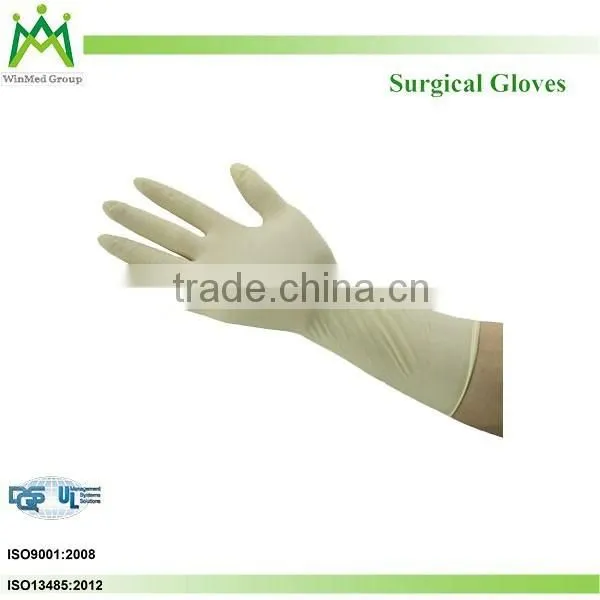 Disposable Sterile Latex Surgical Gloves With or Without Powder photo-3