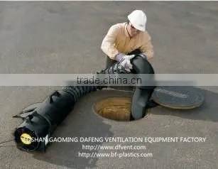 Black PVC Anti Static Conductive Ventilation Duct photo-4