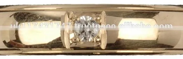 Moissanite Enhanced Gents Wedding Rings photo-2