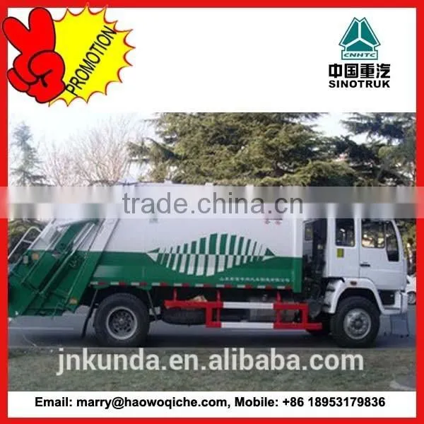 Sinotruk Howo 16 M3 Compressed Garbage Truck for Sale photo-2