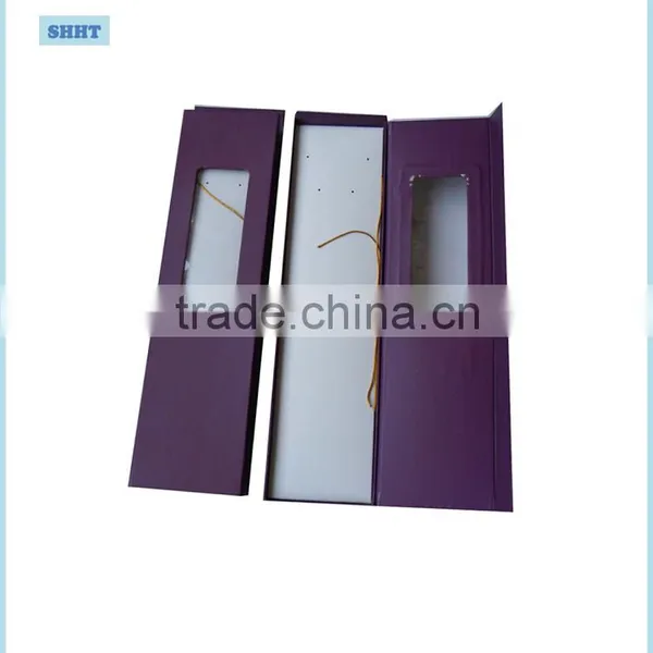 Luxury Hair Extension Box With Insert Card and Clear Window photo-3