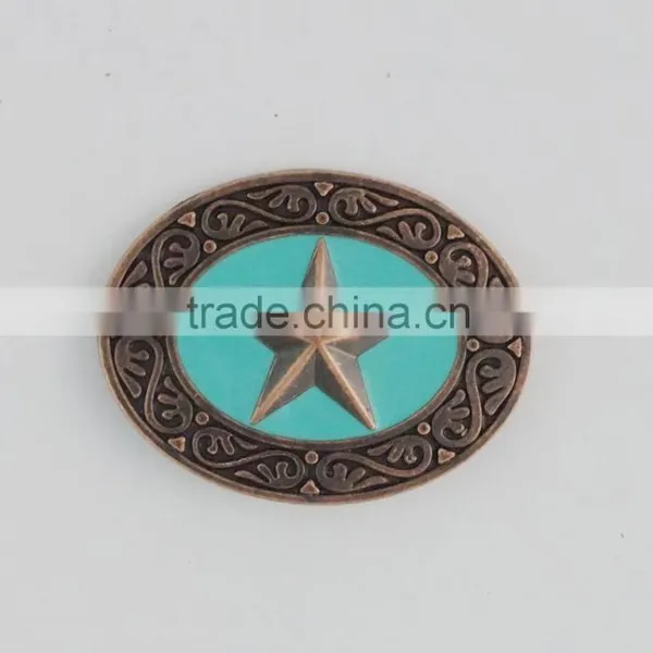 Western Conchos for Leather Belt