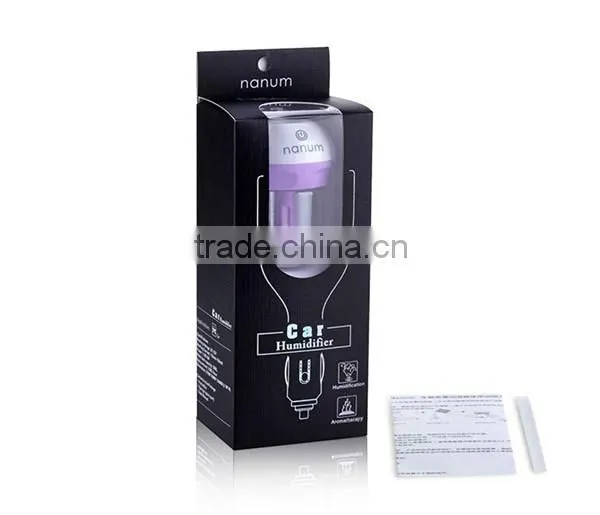 Portable 25ml Auto Mini Car Air Humidifier Aroma Diffuser Aromatherapy Purifier Portable Travel Humidifier photo-5