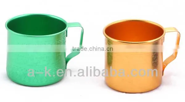 Aluminum Hard Anodized Pattern Mug