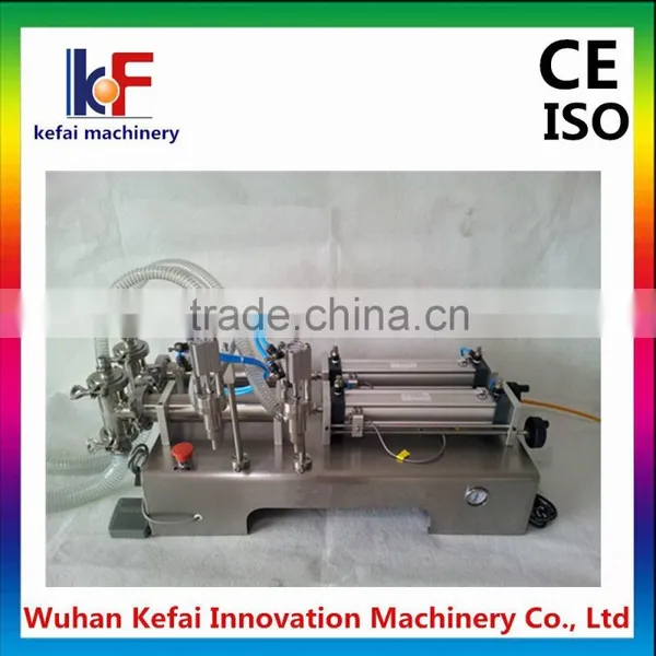 Single/double Head Semi Automatic Liquid Filling Machine Manufacturing for Bottle Water photo-5