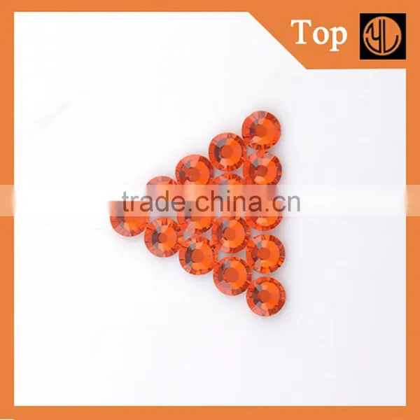 Ss6 , Ss10 , Ss16 , Ss20 AB Crystal Clear Round Iron on Flatback Wholesales Hotfix Rhinestone photo-2