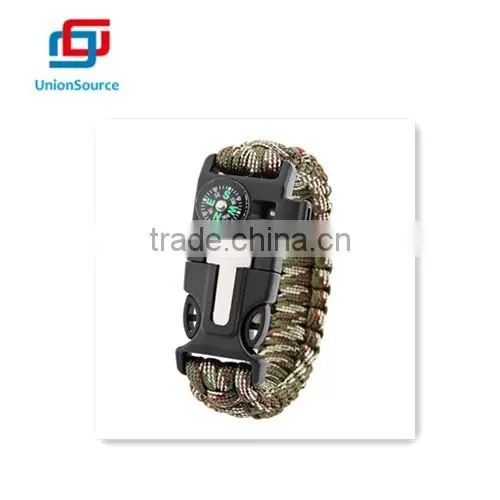 High Bear Capacity Paracord Bracelet With Whistle Buckle,paracord Bracelet Weave Patterns Supplier's Choice photo-2