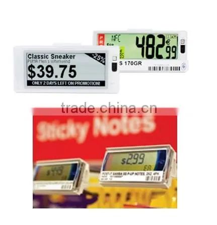 Electronic Shelf Label ESL Price Label Tag Segment Tag DotMatrix Labels