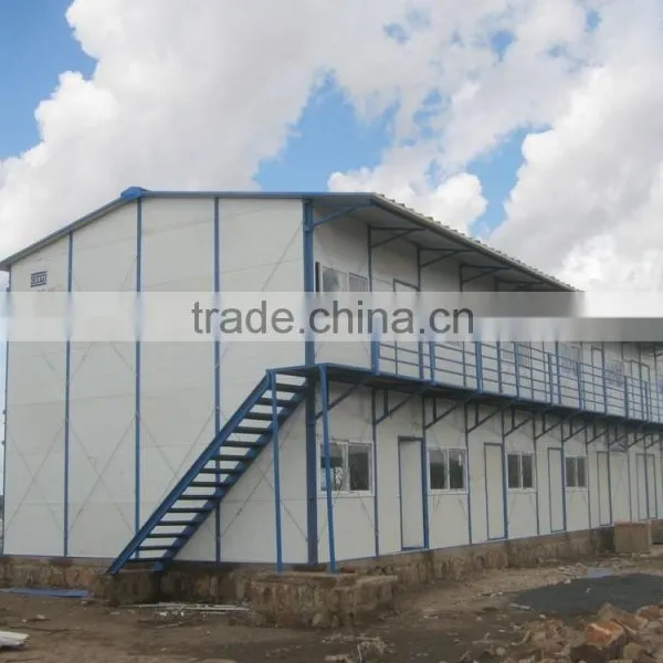 Prefab Steel Frame Cabin Model Building Mobile House With EPS Panel for Sale photo-2