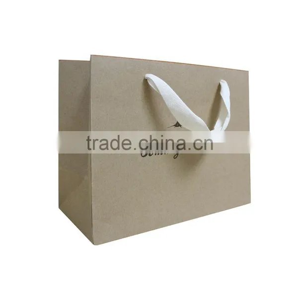 Custom Printed Fsc Cheap Kraft Paper Bag photo-5