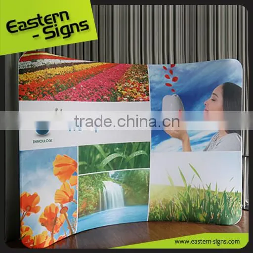 Wholesale Fold Up Economical Advertisement Promotion Tension Fabric Trade Show Displays photo-5